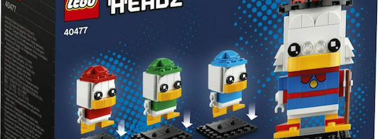 LEGO Brick Headz Disney Scrooge McDuck, Huey, Dewey & Louie за 10+ години