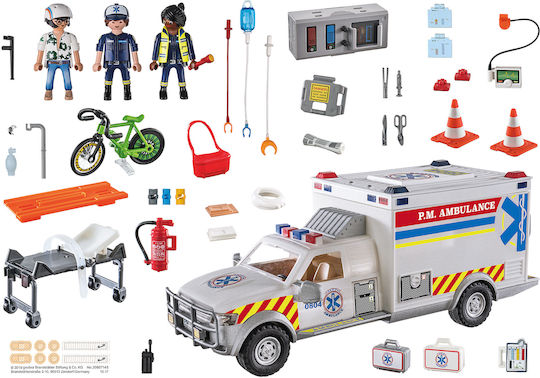 Playmobil City Action Ambulance Vehicle for 5-10 years old
