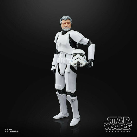 Φigură de acțiune Star Wars Black Series George Lucas (in Stormtrooper Disguise) pentru copii de 4+ ani ani 15cm cm