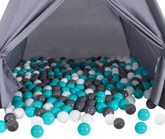 vidaXL Playground Balls 6x6cm. Multicolored