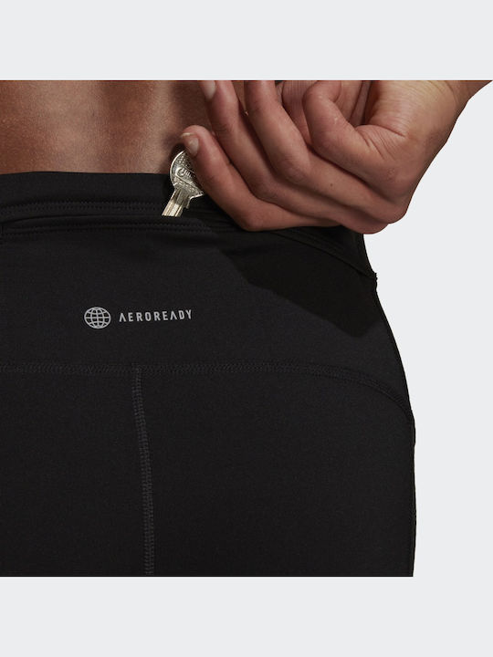 adidas Own the Run Warm Men's Sports Long Leggings Black