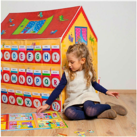 Lisciani Giochi Σπίτι με Δραστηριότητες Montessori Educational Game Knowledge for 3-6 Years Old