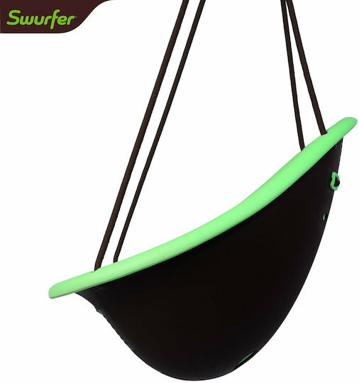 Flybar Κούνια με Ζώνη Ασφαλείας Πλαστική Kiwi Πράσινη