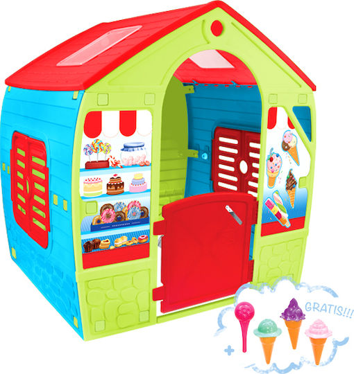 Mochtoys Multifunctional Kids Playhouse Garden Candy Multicolored 88x88x108cm