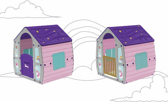 Starplay Plastic Kids Playhouse Multicolour Unicorn Magical 102x90x109cm
