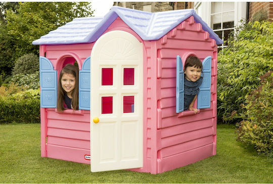 Little Tikes Plastic Kids Playhouse Pink Princess 127x114x131cm