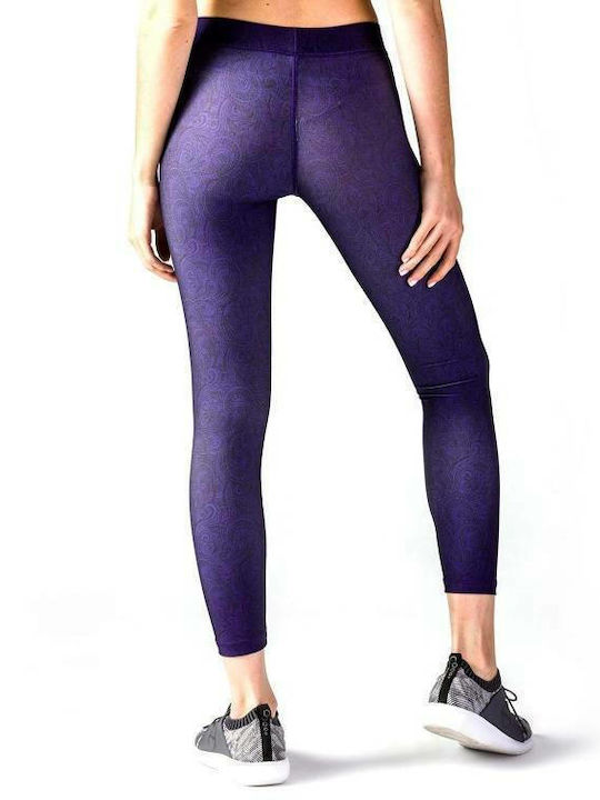 Gear Ausbildung Frauen Gekürzt Leggings Blau