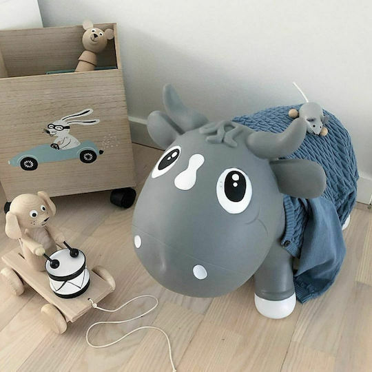 Kidzzfarm Hop Hop Cow Bella for 1+ years Years Red 40cm.