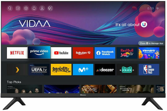Hisense Smart Fernseher 32" HD Ready LED A4B (2021)