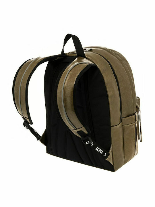 Polo Mini Vinyl School Bag Backpack Kindergarten Khaki 7Liters 2022