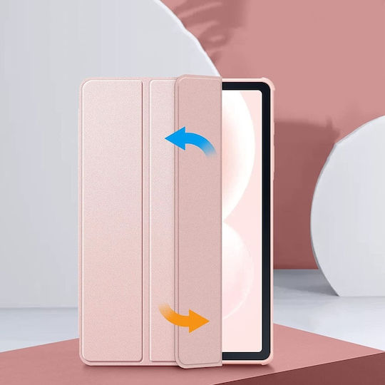 Tech-Protect Smartcase Hybrid Flip Cover Pink (Galaxy Tab S6 Lite 10.4)