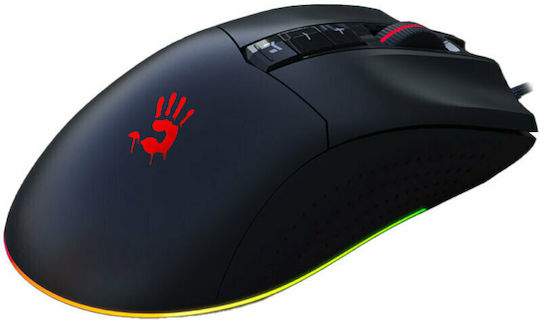 A4Tech ES9 Plus RGB Gaming Ποντίκι 10000 DPI Μαύρο
