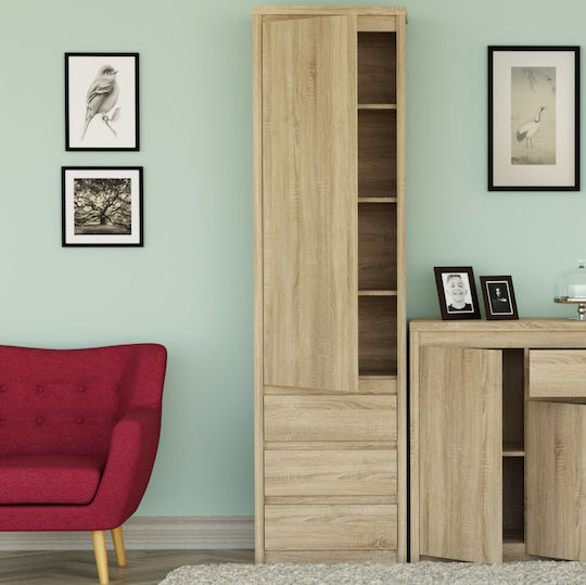 Single Door Wardrobe Norton 57x40x210cm