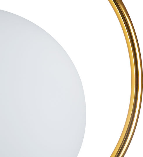 GloboStar Madrid Pendant Light Gold Ball with Socket E27 30x20x30cm