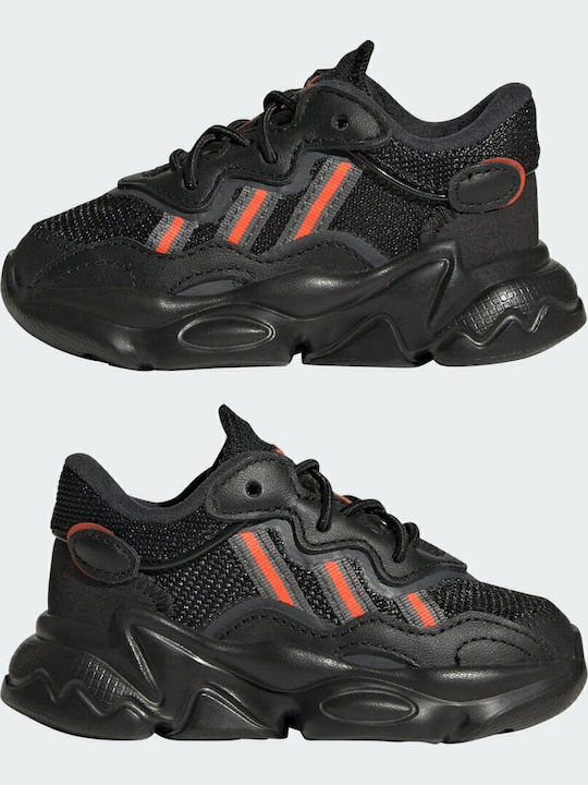 Ozweego Ozweego Încălțăminte sport Joasa pentru copii Core Black / Solar Red / Grey Six
