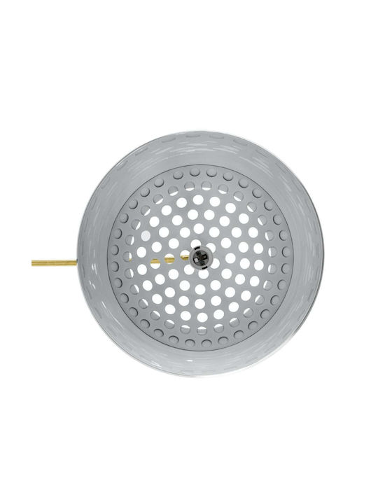 GloboStar Prague Stehleuchte H220xB210cm. mit Fassung für Lampe E27 Gold