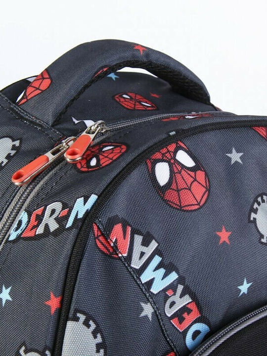 Cerda Spiderman Σχολική Τσάντα Πλάτης Δημοτικού Πολύχρωμη με Θήκη για Παγούρι
