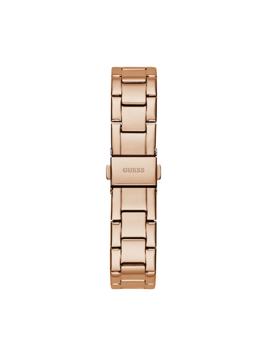 Guess Cosmic Uhr Chronograph mit Rose Gold Metallarmband