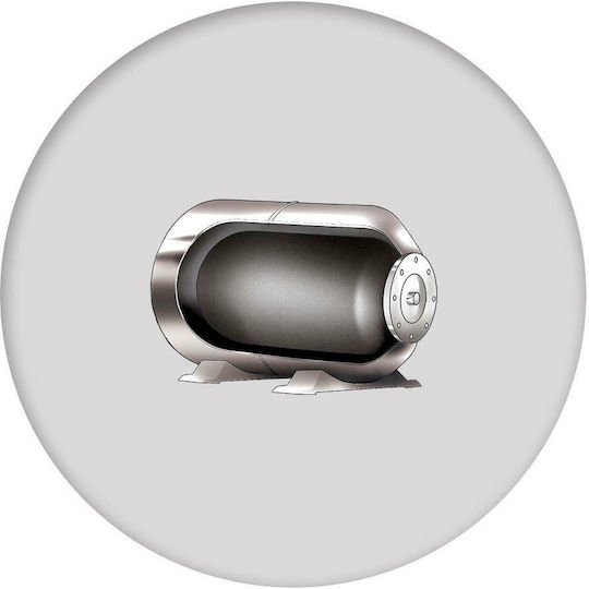 Zilmet ULTRA-INOX-PRO 60 H Δοχείο Πιεστικού Οριζόντιο Ανοξείδωτο 60lt