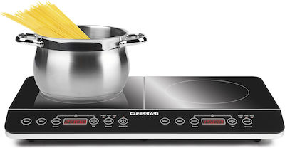 G3Ferrari G10047 Induction Countertop Double Burner Black