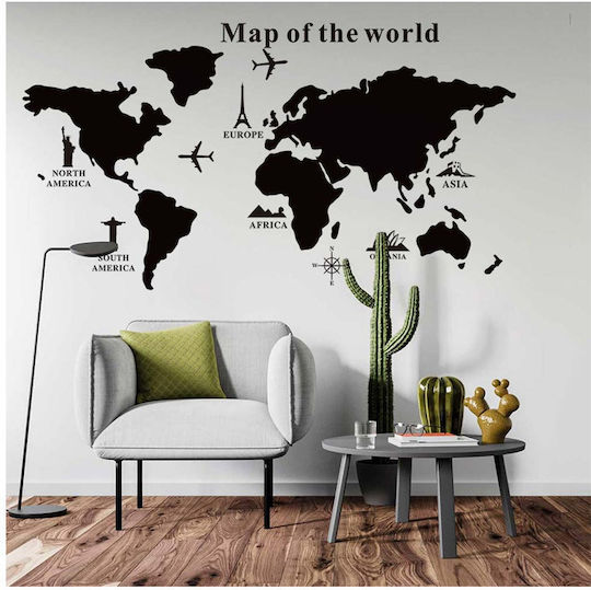 Bakaji Selbstklebende Wand-Kreidefläche 102x55cm