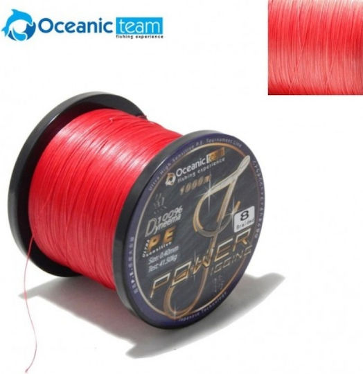 Oceanic Power Jigging X8 Fishing Filament 1000m / 0.6mm