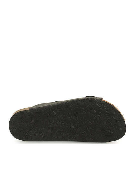 Brigate Women's Flat Sandals in Black Color