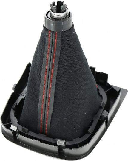 6 Shift Knob with Bubble Universal Volkswagen Golf 6 A6 MK6 GTI GTD R20 2009-2013 black