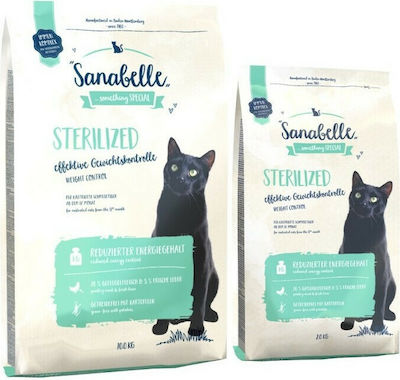 Bosch Petfood Concepts Sanabelle Sterilized Trockenfutter für erwachsene kastrierte Katzen mit Geflügel 10kg