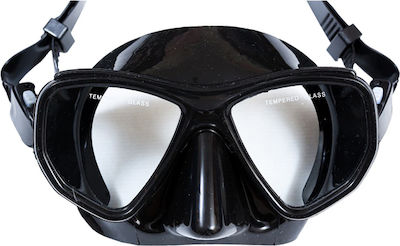 Xifias Sub Silicone Diving Mask Black 814