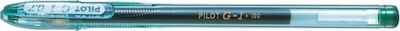 Pilot G-1 Pen Gel 0.7mm with Green Ink