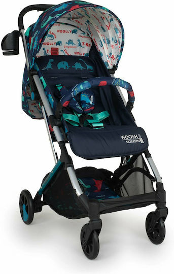 Cosatto Woosh 3 D is for Dino Baby Stroller Suitable for Newborn Navy Blue 7.2kg