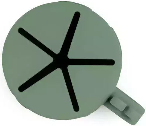 Done by Deer Baby Food Bowl Peekaboo Raffi made of Silicone Green