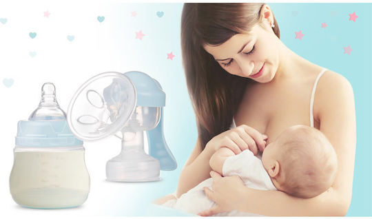 Berdsen Pompa de sân simplă manuală 5900 Albastru 150ml