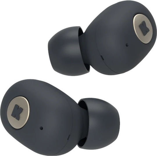 Kreafunk aBEAN In-ear Bluetooth Handsfree Căști cu Carcasă de Încărcare Negru