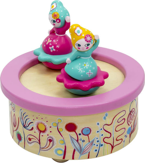 Djeco Wooden Music Box Ballerinas