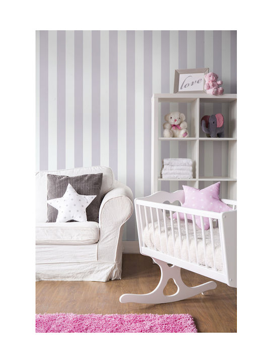 AS Creation Kids Wallpaper Fabric Little Love Beige / White L53xH1000εκ.