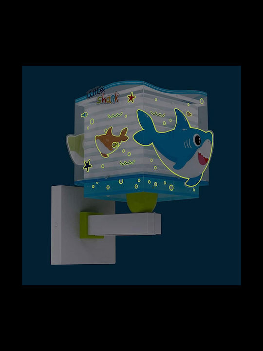 Ango Παιδικό Φωτιστικό Τοίχου Πλαστικό Little Shark