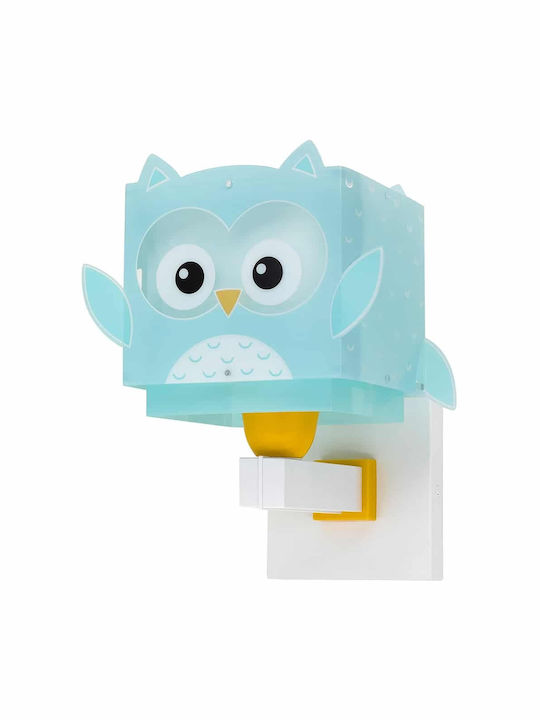 Ango Παιδικό Φωτιστικό Τοίχου Πλαστικό Little Owl