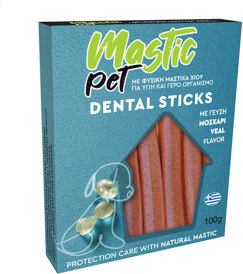 Mastic Pet Μασώμενο Stick για Σκύλους & Γάτες κατά της Πέτρας & Πλάκας 100gr