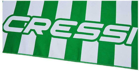 CressiSub Fast Drying Microfiber Body Towel Stripe Kelly 180x90cm