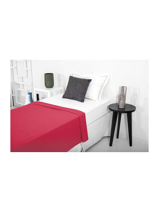 Family Enterprise Pique Single Blanket 170x250cm Fuchsia