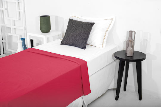 Family Enterprise Pique Single Blanket 170x250cm Fuchsia