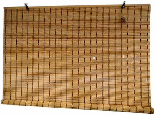 Sidirela Στόρι Σκίασης Μπαμπού σε Μπεζ Χρώμα Π180xΥ180εκ.