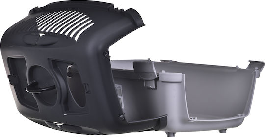 Stefanplast Gulliver 3 Airline Κλουβί Μεταφοράς Σκύλου Γκρι 61x40x38cm