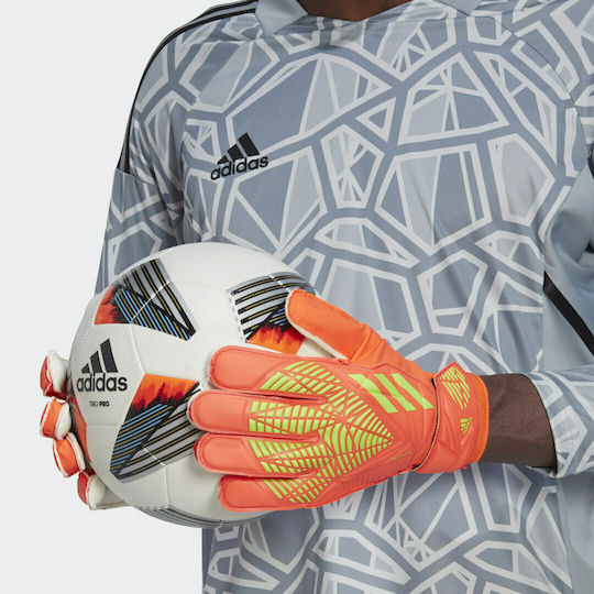 adidas Predator Edge Adults Goalkeeper Gloves Orange