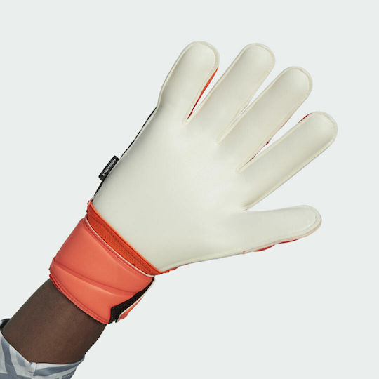adidas Predator Edge Fingersave Adults Goalkeeper Gloves Orange