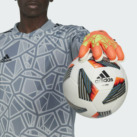 adidas Predator Edge Fingersave Adults Goalkeeper Gloves Orange
