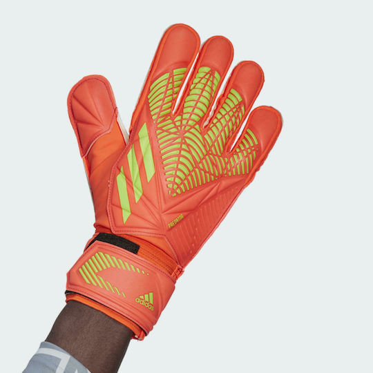 adidas Predator Edge Match Γάντια Τερματοφύλακα Ενηλίκων Κόκκινα