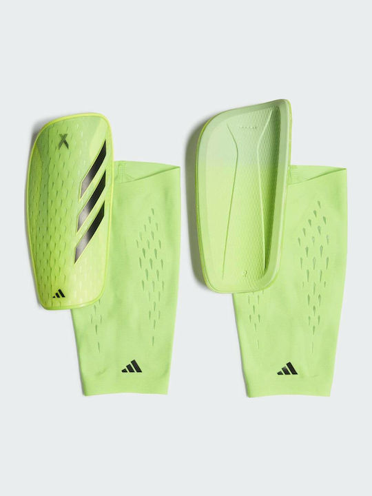 adidas X Speedportal Pro Adults Soccer Shin Protectors Green HC0623